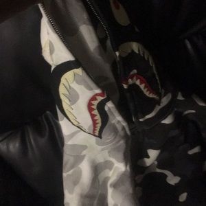Glow in the dark bape hoodie
